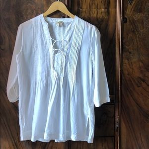 COPY - White cotton boho tunic